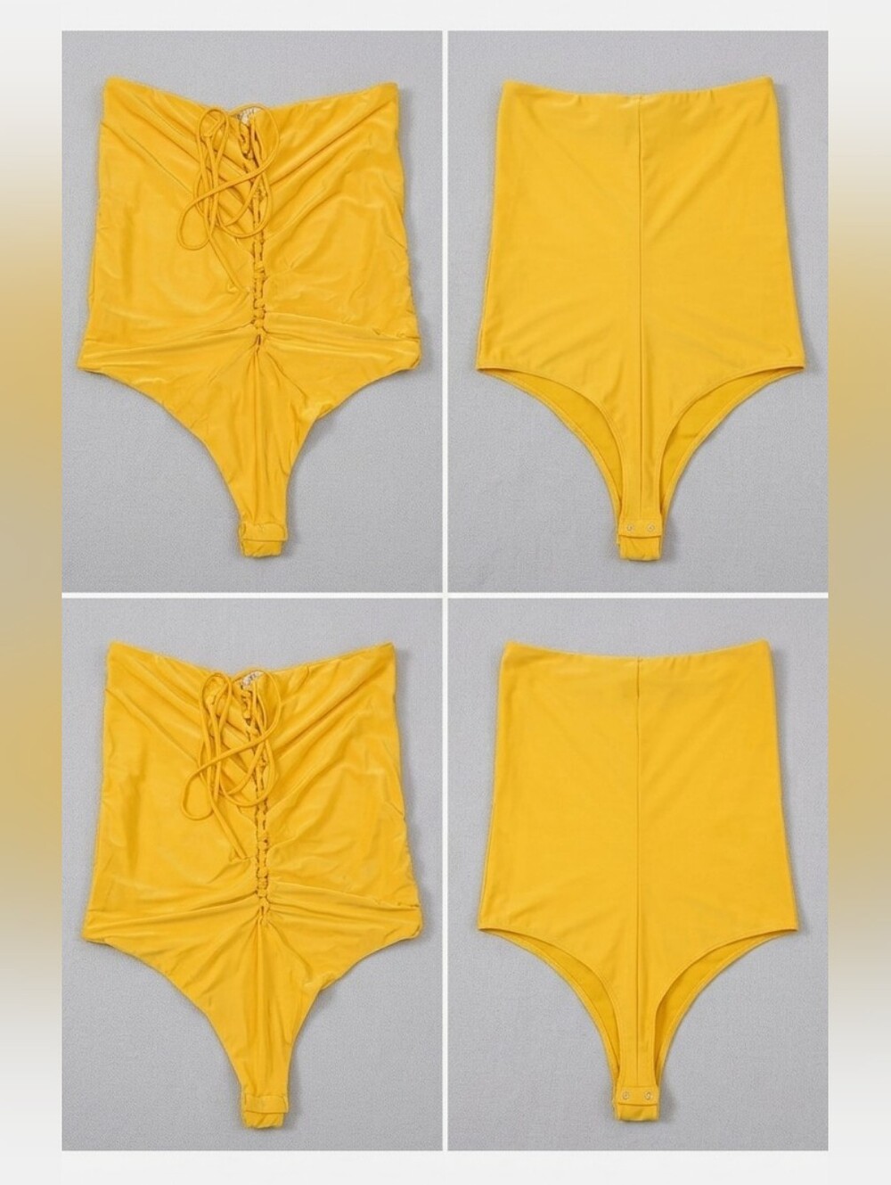 Revamped Yellow Bodysuit